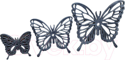Декор настенный Saniji Бабочки МДФ27