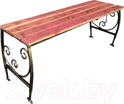 Скамья садовая Saniji С88 1000x450x550