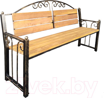 Скамья садовая Saniji С114 1660x400x1000