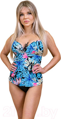 Купальник для плавания Aloha Mare G20-245 (р.50, черный/голубой)