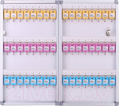 Ключница металлическая Deli 50801