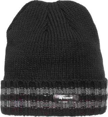 Шапка Nisus Чемпион N-HI-B (черный)