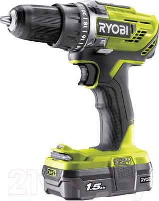 Аккумуляторная дрель-шуруповерт Ryobi R18DD3-115S (5133005301)