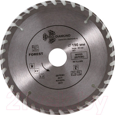 Пильный диск Trio Diamond FLL806