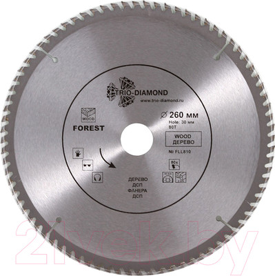 Пильный диск Trio Diamond FLL810