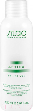 Эмульсия для окисления краски Kapous ActiOx Studio Professional экс-т женьш. и рисов. прот 9% (150мл)