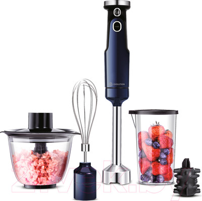 Блендер погружной Evolution HBS-0651 (синий)