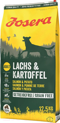 Сухой корм для собак Josera Adult Salmon&Potato (12.5кг)