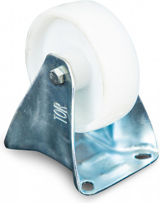 Колесо для тележки складской TOR Неповоротное FRCn 46 100мм (N) / 1024192