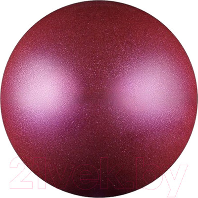 Мяч для художественной гимнастики Indigo Sport IN377 (фиолетовый с блестками)