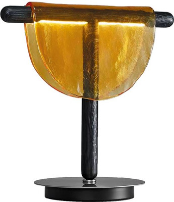 Прикроватная лампа Kinklight Тэрро 07687-T.19(03) (черный/плафон янтарь)