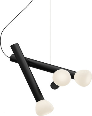 Потолочный светильник Kinklight Риволи 07722-60.19 (черный)