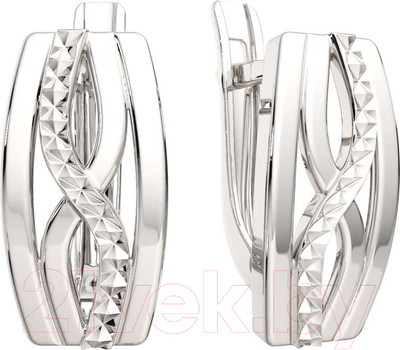 Серьги из серебра ZORKA 0300443