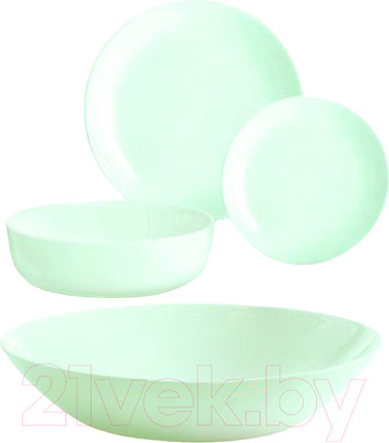 Набор тарелок Luminarc Diwali Paradise Green V6218 (19шт)