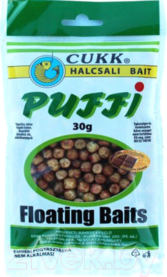 Насадка рыболовная CUKK Puffi Small 15485 (30г, шоколад/коричневый)