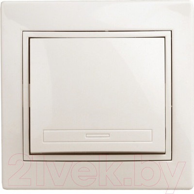 Выключатель INTRO Plano 1-109-02 / Б0053832 (слоновая кость)
