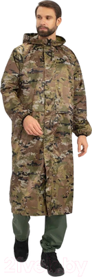 Плащ для охоты и рыбалки Huntsman Мультикам Таффета PVC20000мм (р-р 56-58/182)