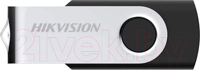 USB flash накопитель Hikvision M200S USB2.0 64GB / HS-USB-M200S/64G (черный)