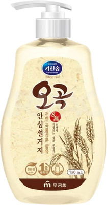 Средство для мытья посуды Mukunghwa Kitchen Soap Five Grains Dishwashing Detergent (750мл)