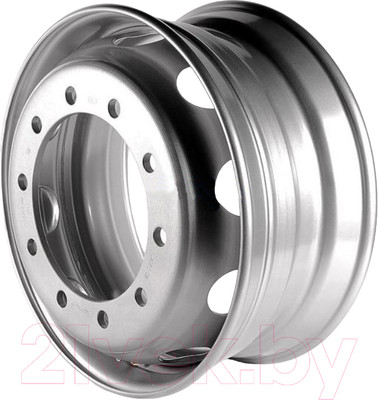 Штампованный диск Asterro 2237 22.5x9" 10x335мм DIA 281мм ET 161мм Серебристый