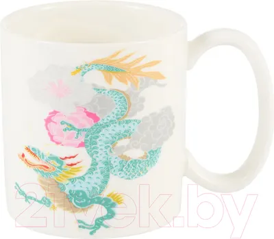 Кружка Gipfel Dragon 42947 (белый)