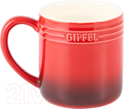 Кружка Gipfel Cliff 51879 (темно-красный)