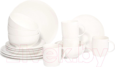 Набор столовой посуды Gipfel Blanche 51038 (16пр)