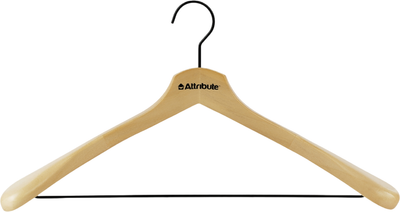 Деревянная вешалка-плечики Attribute Contrast AHK003