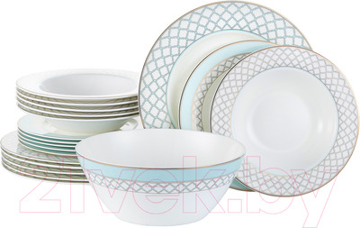 Набор столовой посуды Gipfel Aurora 42861 (19шт)