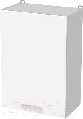 Шкаф навесной для кухни Interline Компо ВШ50-720-1дв (белый платинум)