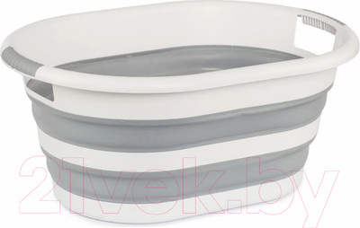 Корзина для белья Hobby Life Magic HL081064GR (серый)