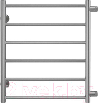 Полотенцесушитель водяной Terminus Аврора П6 500x600 (сатин,с боковым подключением 500)