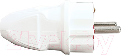 Вилка штепсельная AY-KA Сапфир 77 135 00 (белый)