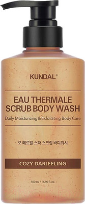Гель для душа Kundal Eau Thermale Scrub Body Wash Cozy Darjeeling (500мл)