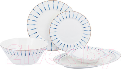 Набор столовой посуды Gipfel Azzurro 42194 (21шт)