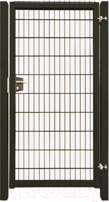 Каркас для калитки Белзабор С врезным замком 0.98x1.53м с 3Д (ПП 8017, правые петли)