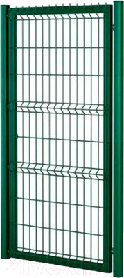 Каркас для калитки Белзабор Под навесной замок 0.98x1.53м с 3Д (ПП 6005, правые петли)