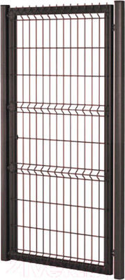 Каркас для калитки Белзабор Под навесной замок 0.98x1.73м с 3Д (ПП 8017, правые петли)