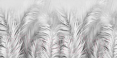 Фотообои листовые Citydecor Пальмовые листья Air 74 (300x150см)