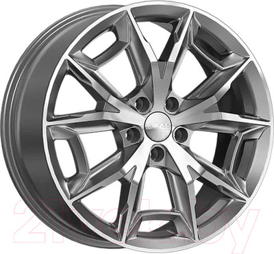 Литой диск SKAD Паркер 19x7.5" 5x108мм DIA 67.1мм ET 45мм Алмаз графит