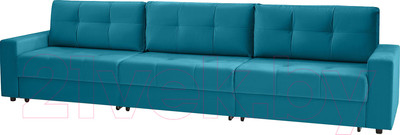 Диван Mio Tesoro Манчестер 292 1.5ек-1.5ек-1.5ек (1102 аквамарин)
