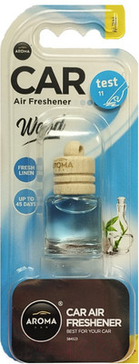 Ароматизатор автомобильный Aroma Car Wood Fresh Linen (6мл)