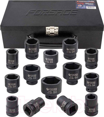 Набор головок слесарных Forsage F-6141-5MPB(4570)