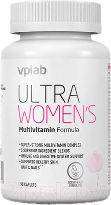 Мультивитаминный комплекс Vplab Ultra Women's (90 капсул)