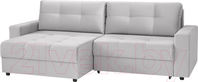 Диван угловой Mio Tesoro Манчестер 292 1.5ек-1.5пф (841 светло-серый)