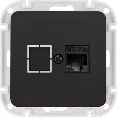 Розетка Bylectrica РК18-6511 (карбон)