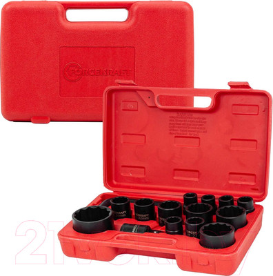 Набор головок слесарных ForceKraft FK-6154-5MPB(58241)