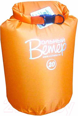 Гермомешок Вольный ветер V20 taffeta PU 5000 / 21007 (оранжевый)