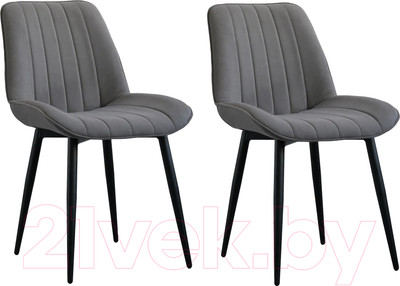 Набор стульев ДСВ Канцлер (графит софт)