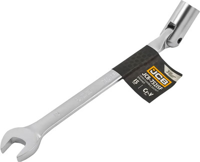 Гаечный ключ JCB Рожково-торцевой шарнирный / 75215F